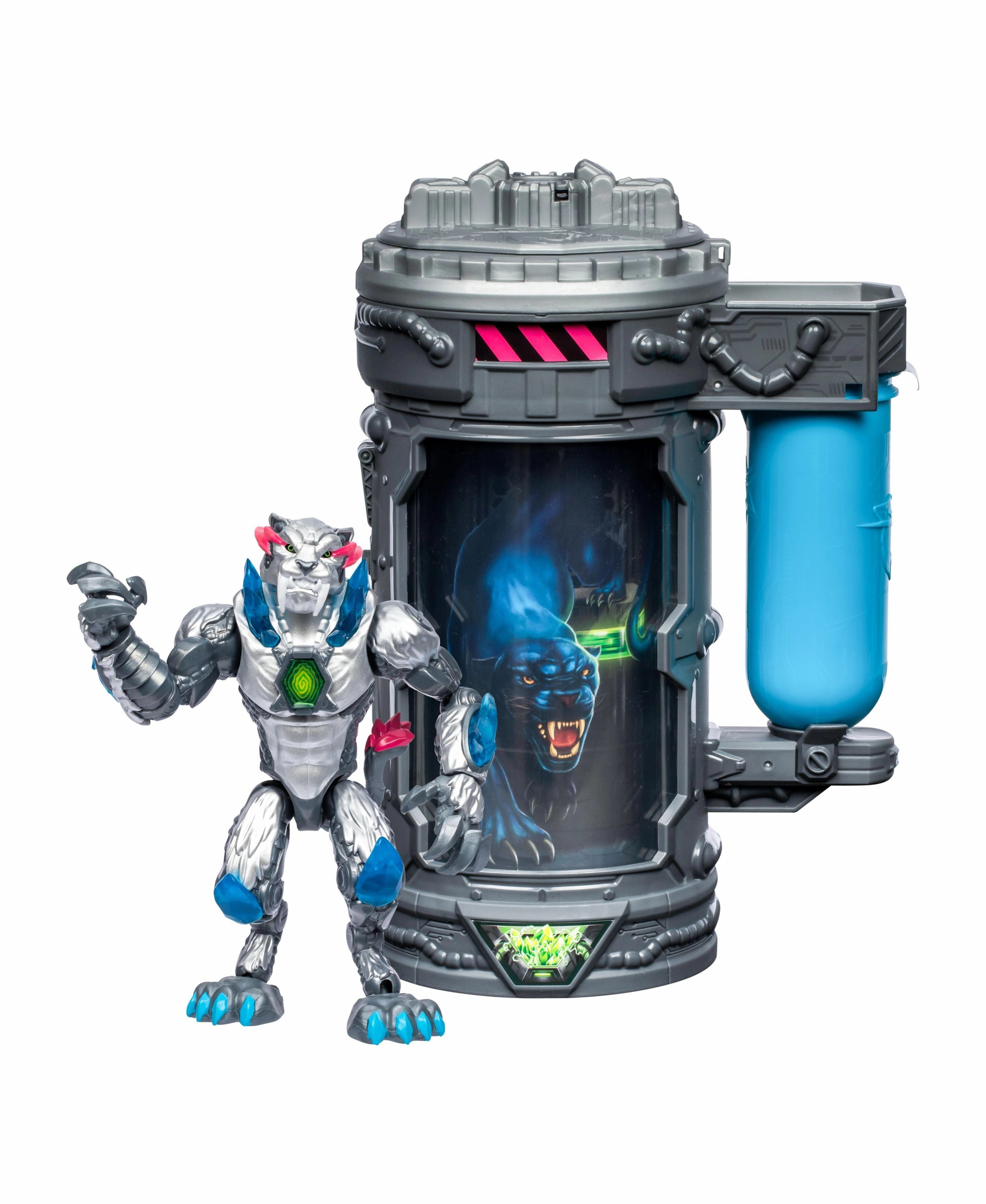 MrBeast Lab Mutator Metallic Panther Articulated Figure