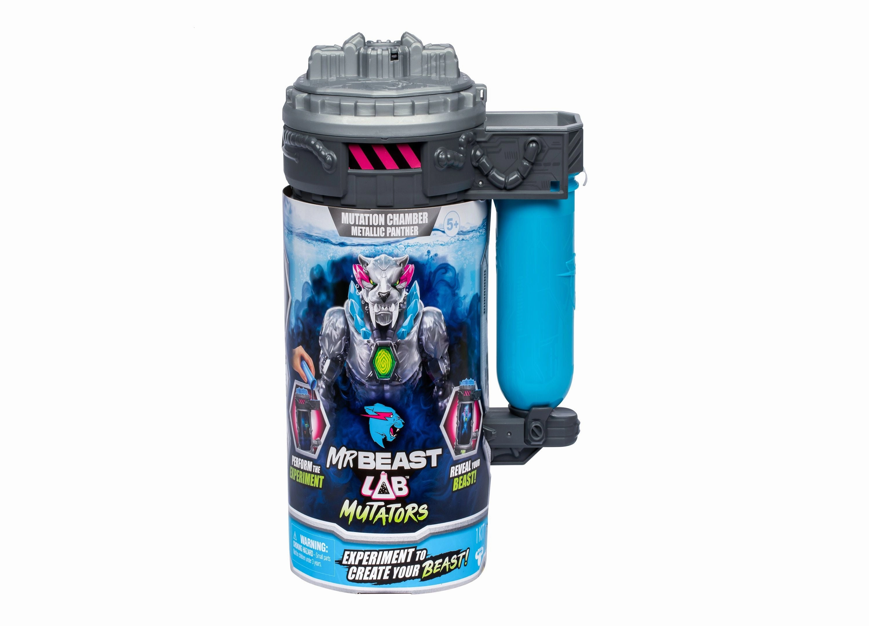 MrBeast Lab Mutator Metallic Panther Articulated Figure