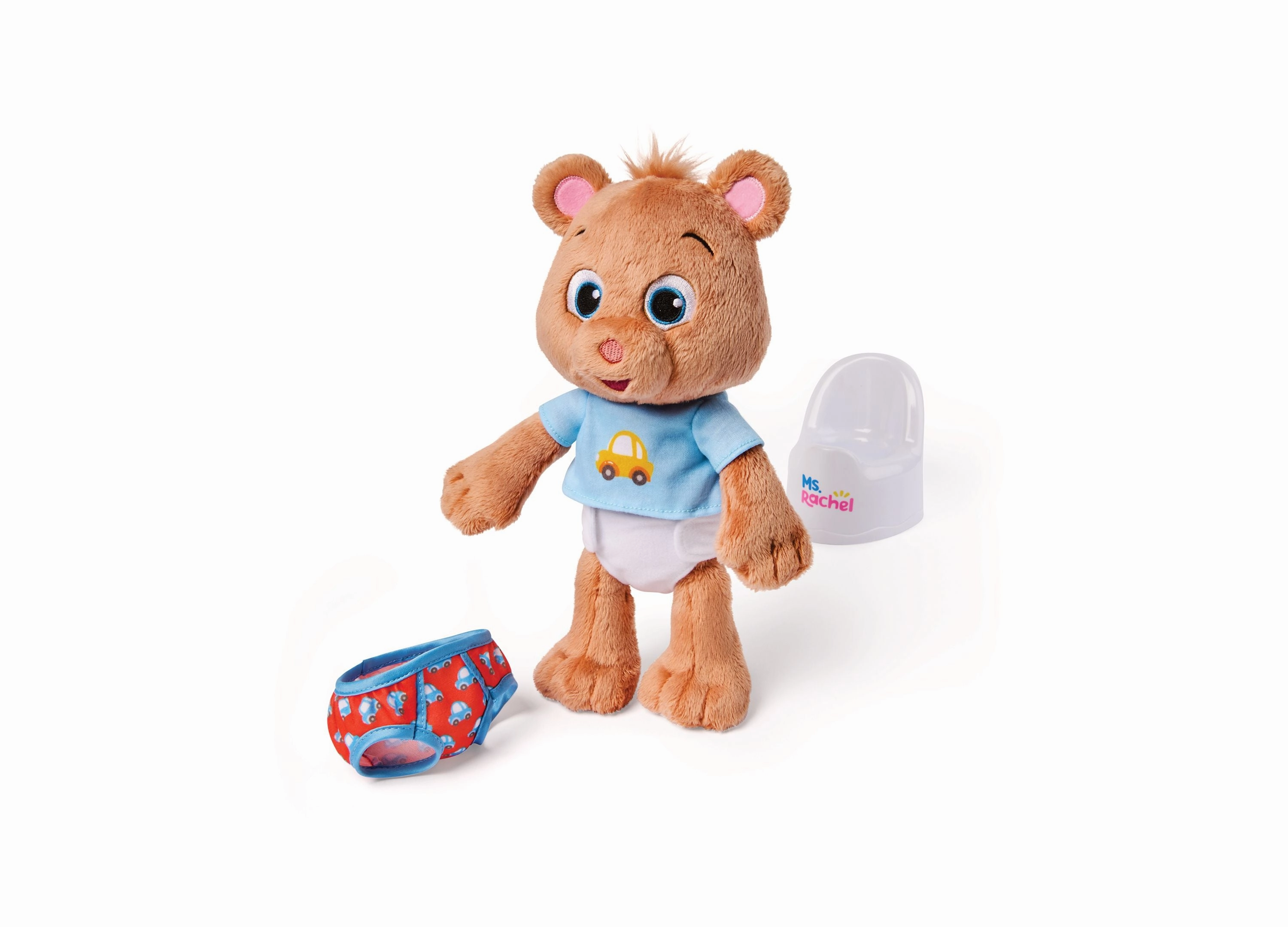 Ms. Rachel Potty Time with Bean Bear Plush Toy - Interactive Potty Training Set