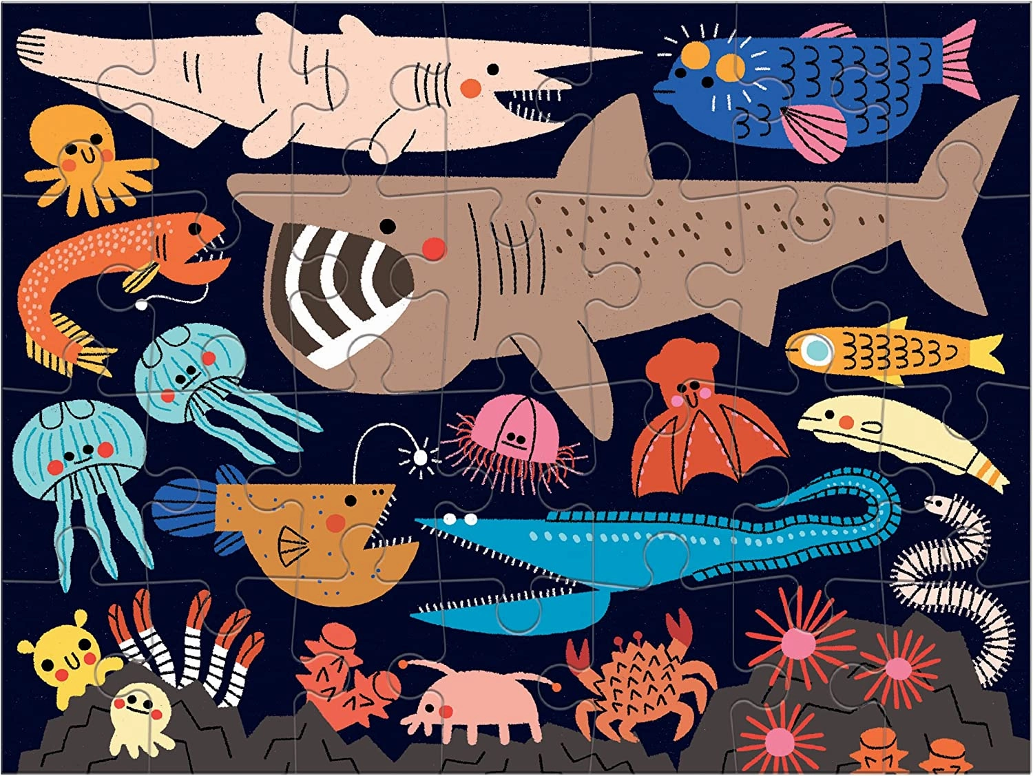 Mud Puppy Oceans Of The World Level Up! Puzzle Set
