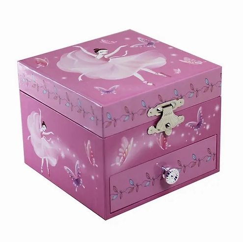 Musical Jewellery Box Small Square