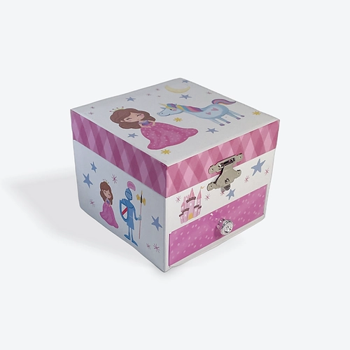 Musical Jewellery Box Small Square