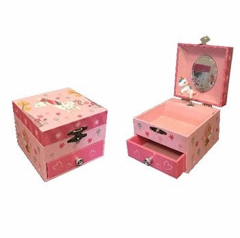 Musical Jewellery Box Small Square
