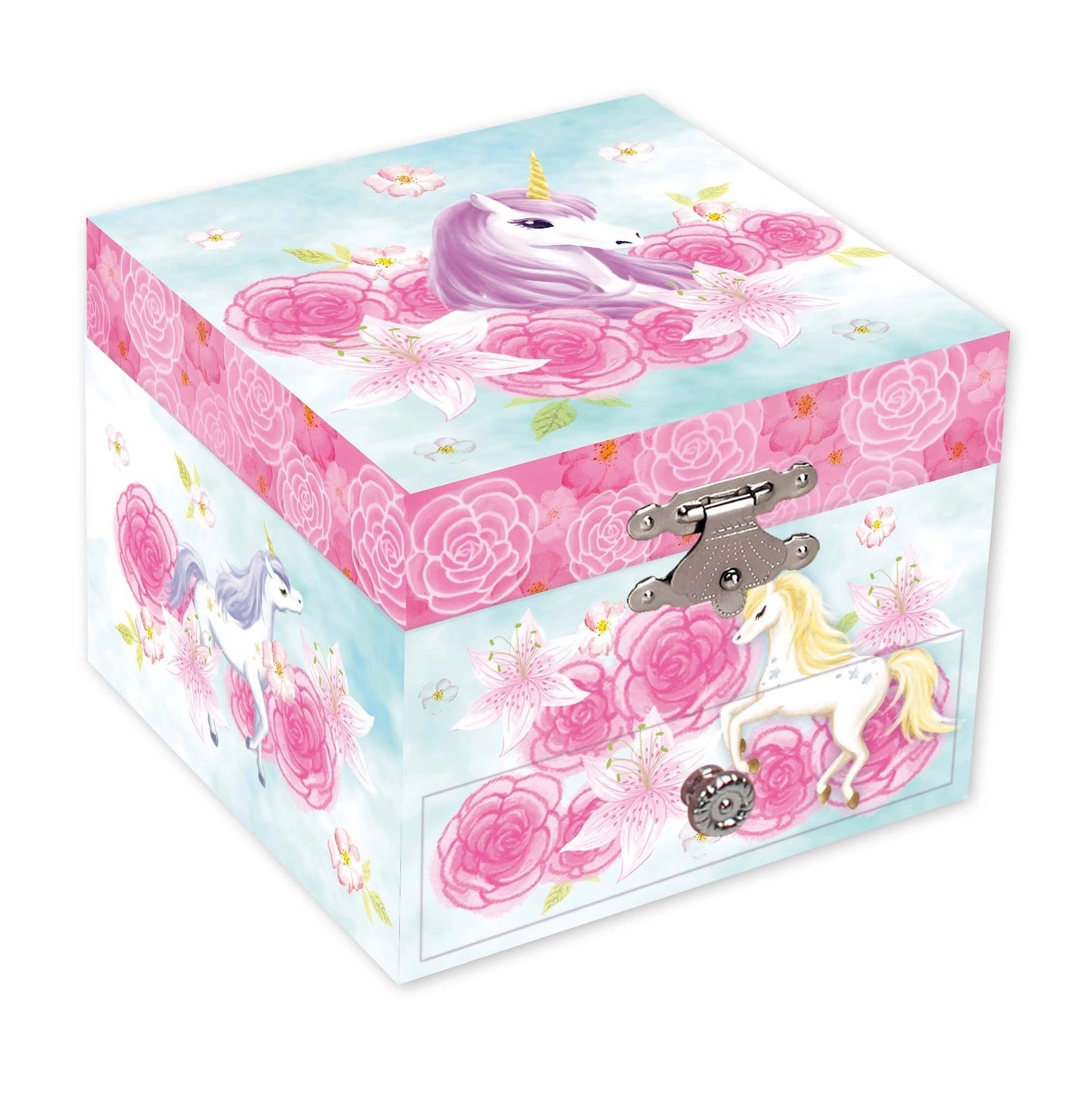 Musical Jewellery Box Small Square