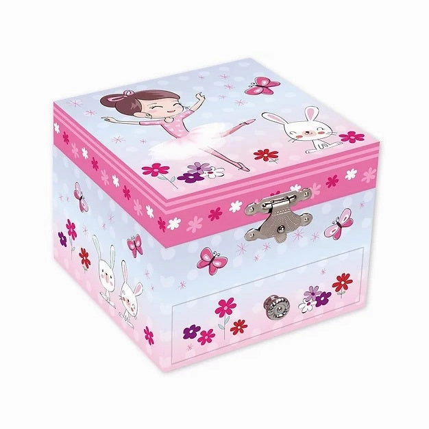Musical Jewellery Box Small Square