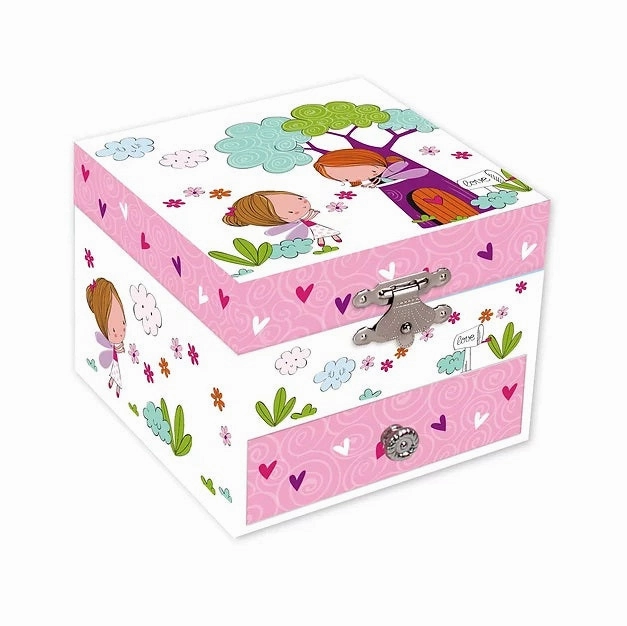 Musical Jewellery Box Small Square