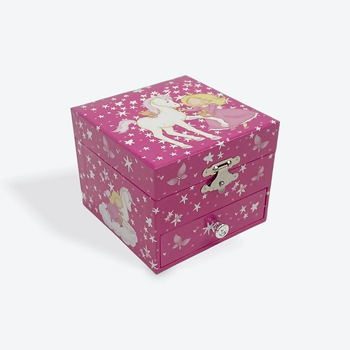 Musical Jewellery Box Small Square