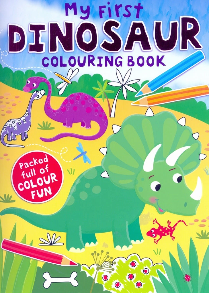 My First Dinosaur Colouring Book