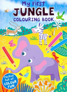 My First Jungle Colouring Book