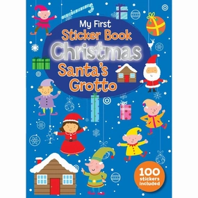 My First Sticker Book Santa's Grotto With 100 Stickers