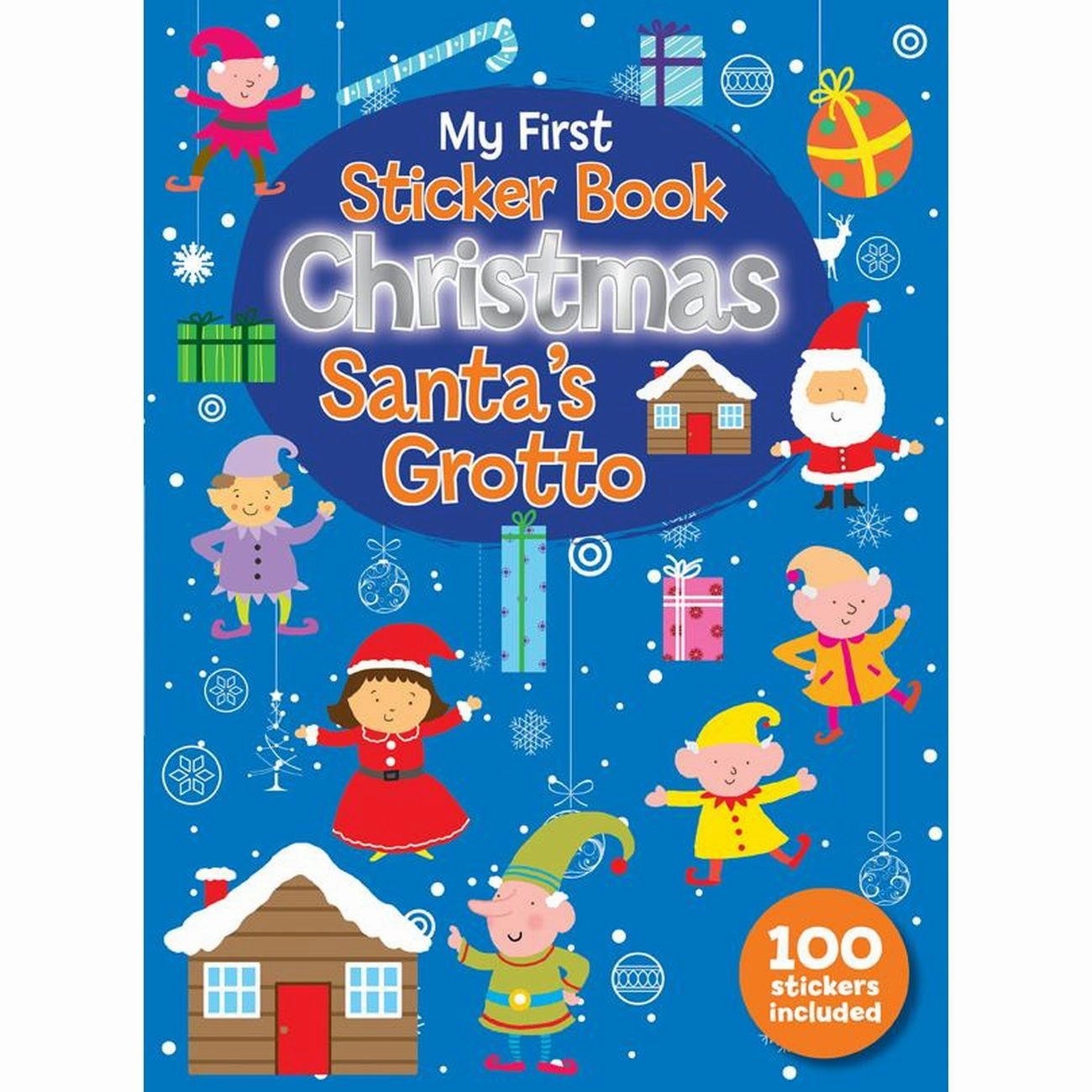 My First Sticker Book Santa's Grotto With 100 Stickers