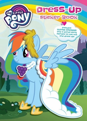 My Little Pony Dress-Up Sticker Book