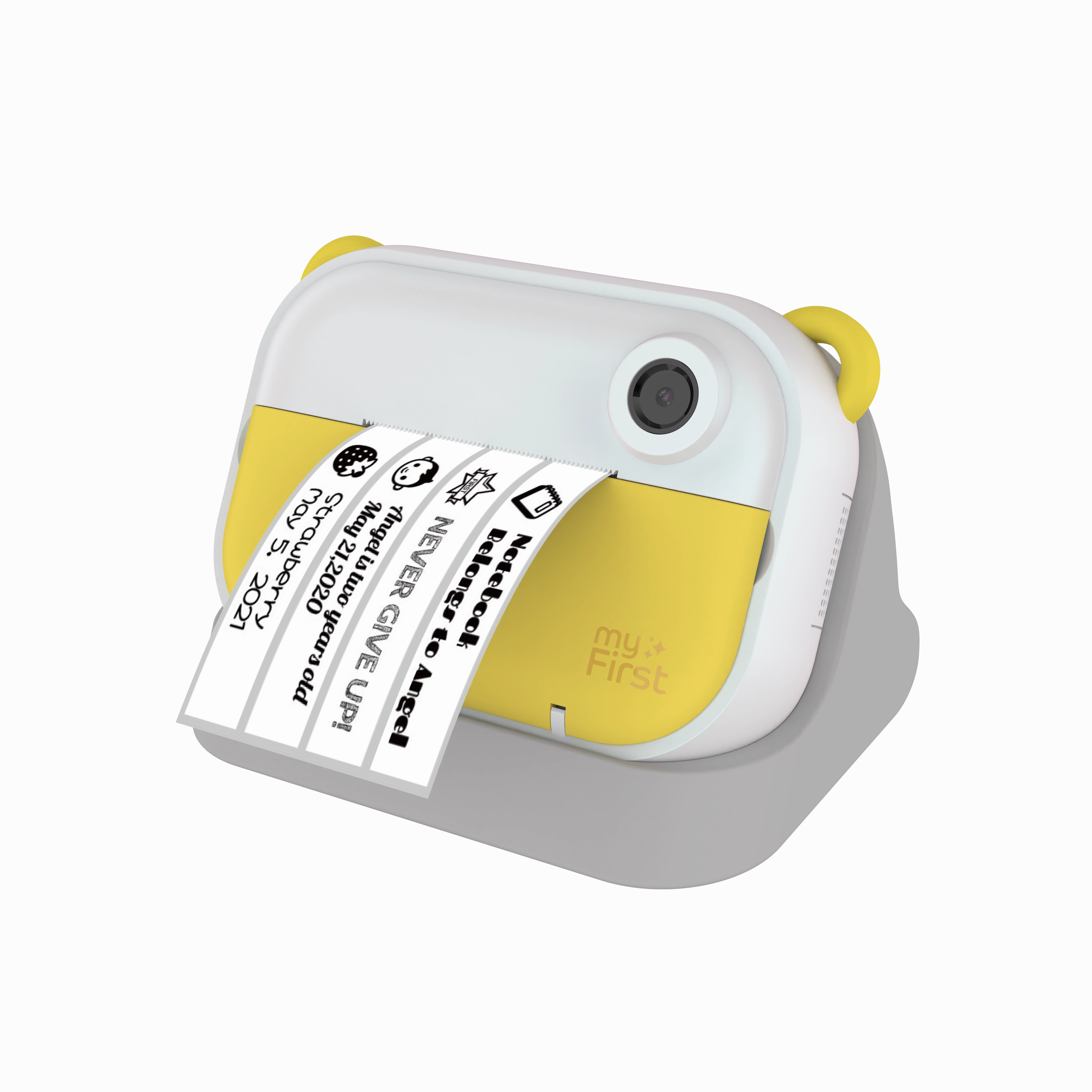 myFirst Camera Insta Wi - Instant Fun Print Camera for Kids, Yellow