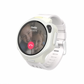 myFirst Fone R2 Kids' Smart Watch - GPS Tracker, Video Calls - Nougat White