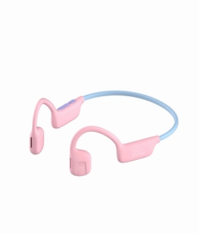 myFirst Headphones Airwaves: Pink, Kids' Wireless Open-Ear Model