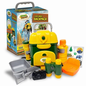 Nature Bound Explorer Backpack  9pc Toddler Adventure Kit