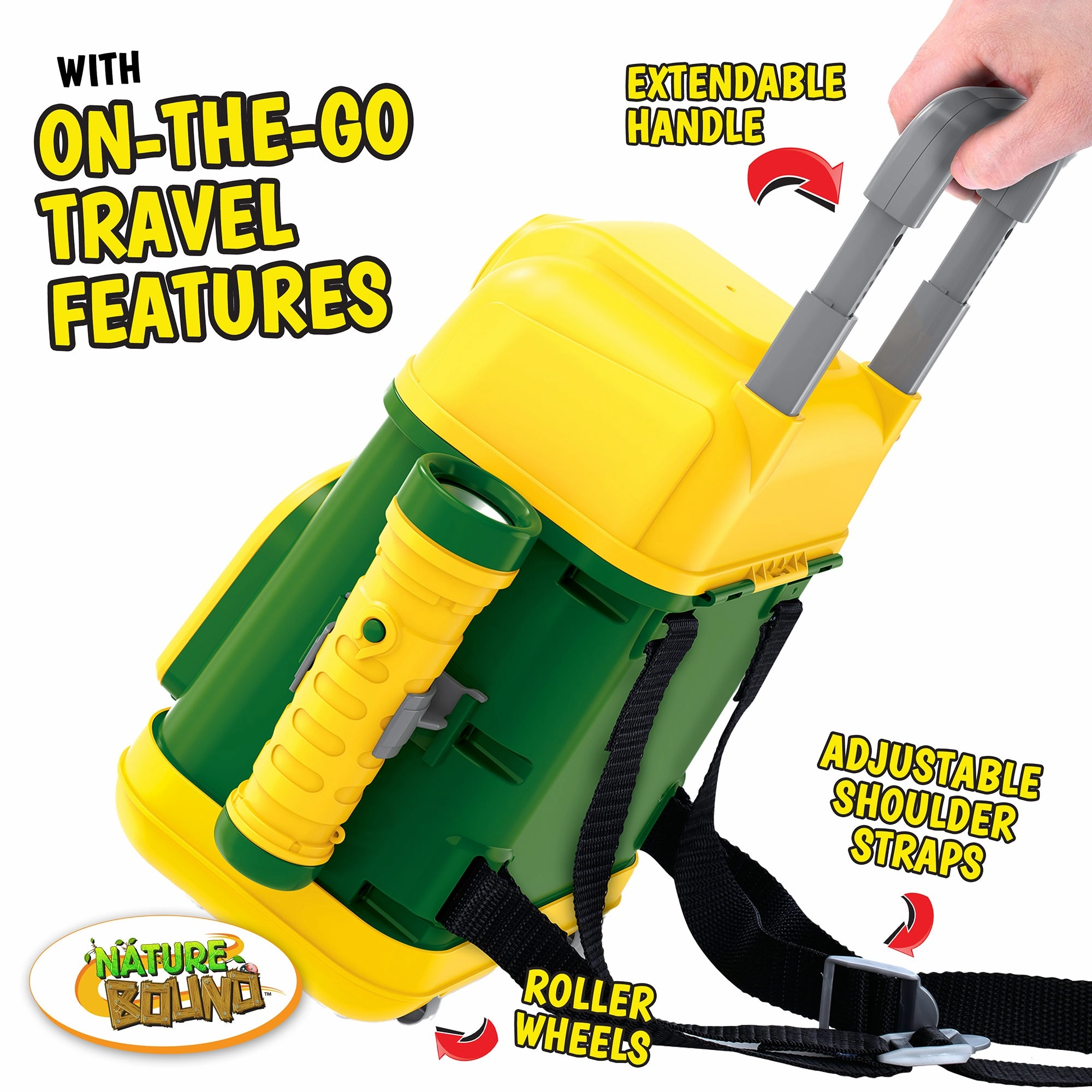 Nature Bound Explorer Backpack  9pc Toddler Adventure Kit