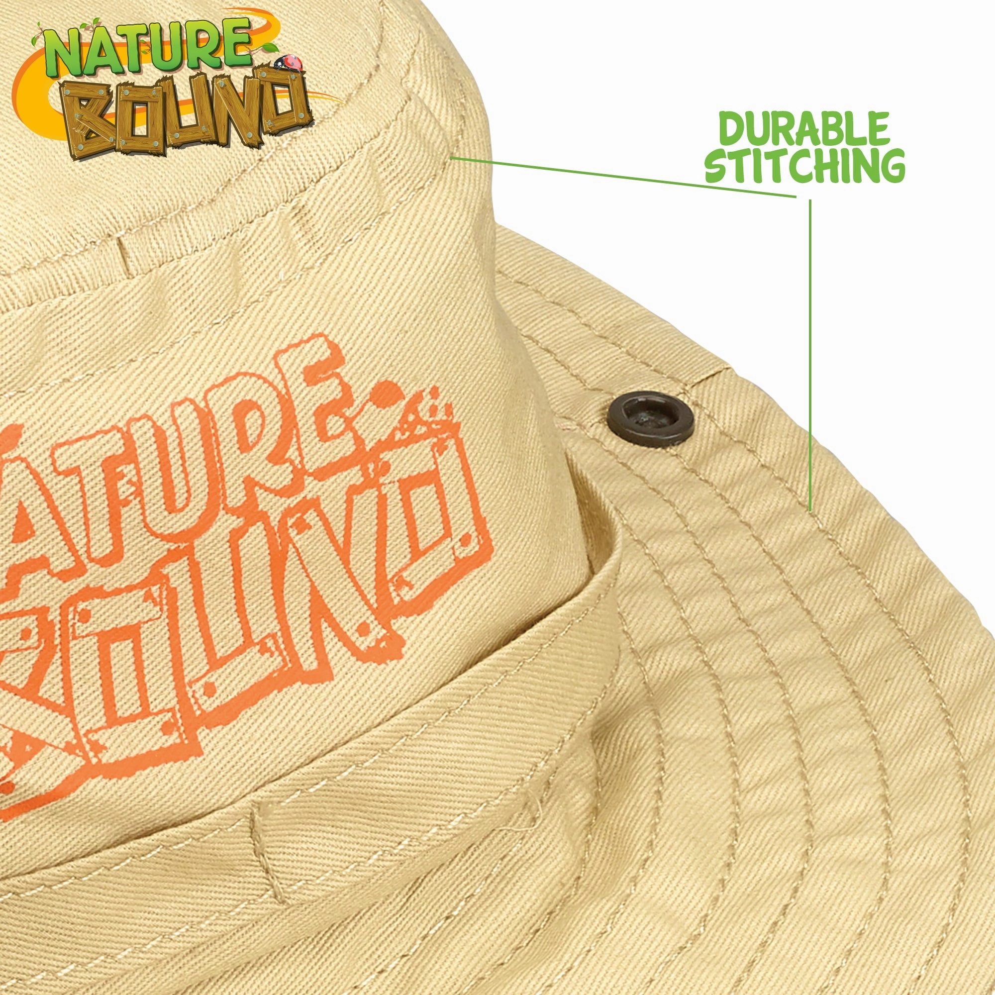 Nature Bound Explorer Safari Hat - Adventure Cap for Kids
