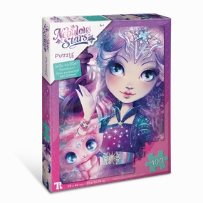 Nebulous Stars 100 Piece Glitter Puzzle Nebulia & Stella
