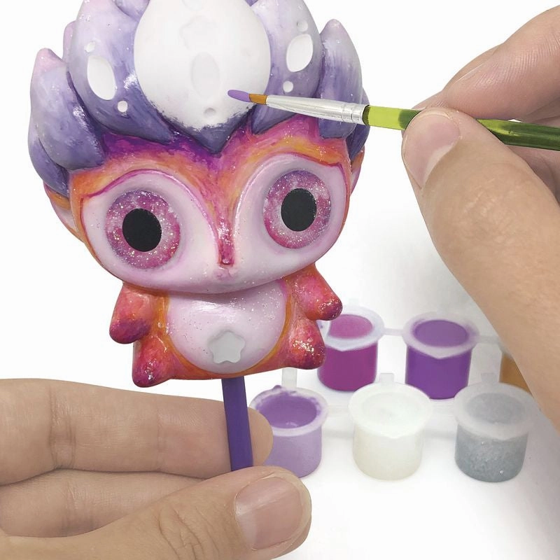 Nebulous Stars Figurine Painting Paloma