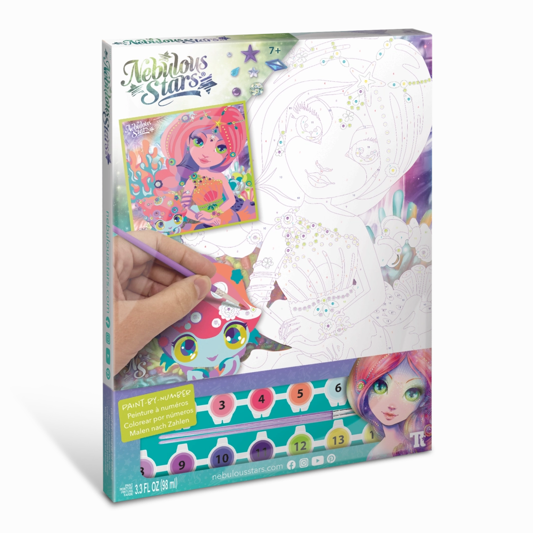 Nebulous Stars Paint By Number Coralia