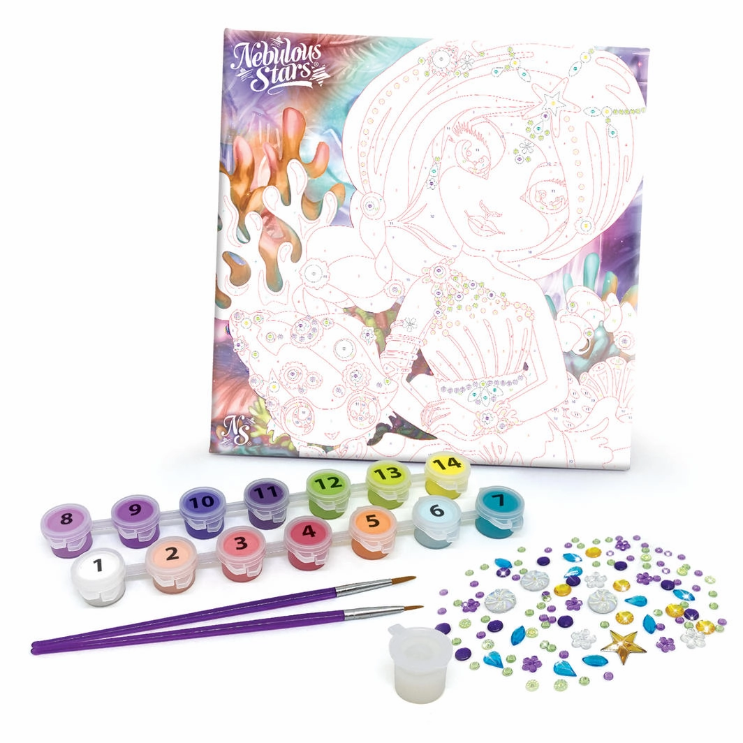 Nebulous Stars Paint By Number Coralia
