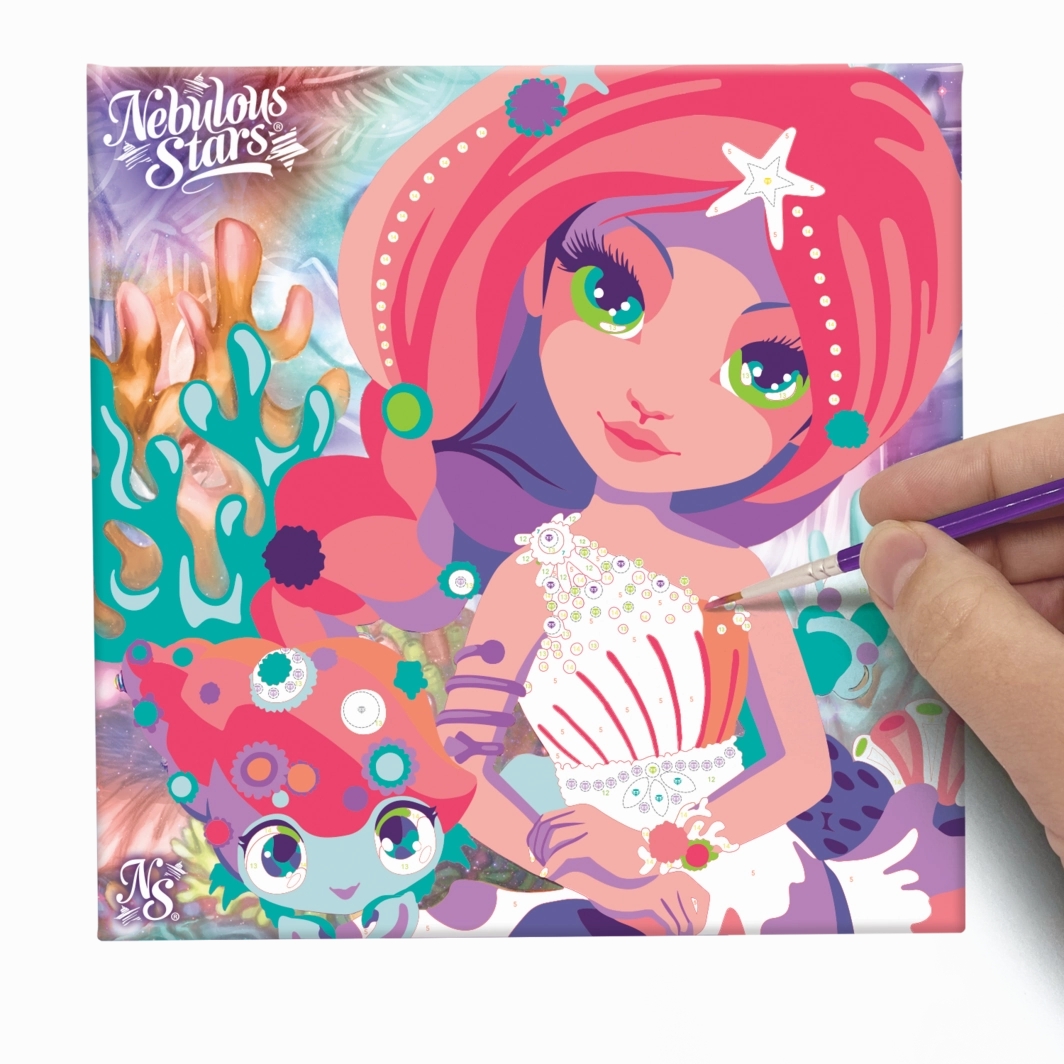 Nebulous Stars Paint By Number Coralia