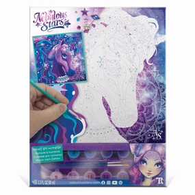 Nebulous Stars Paint-By-Number On Canvas Nebulia & Horse