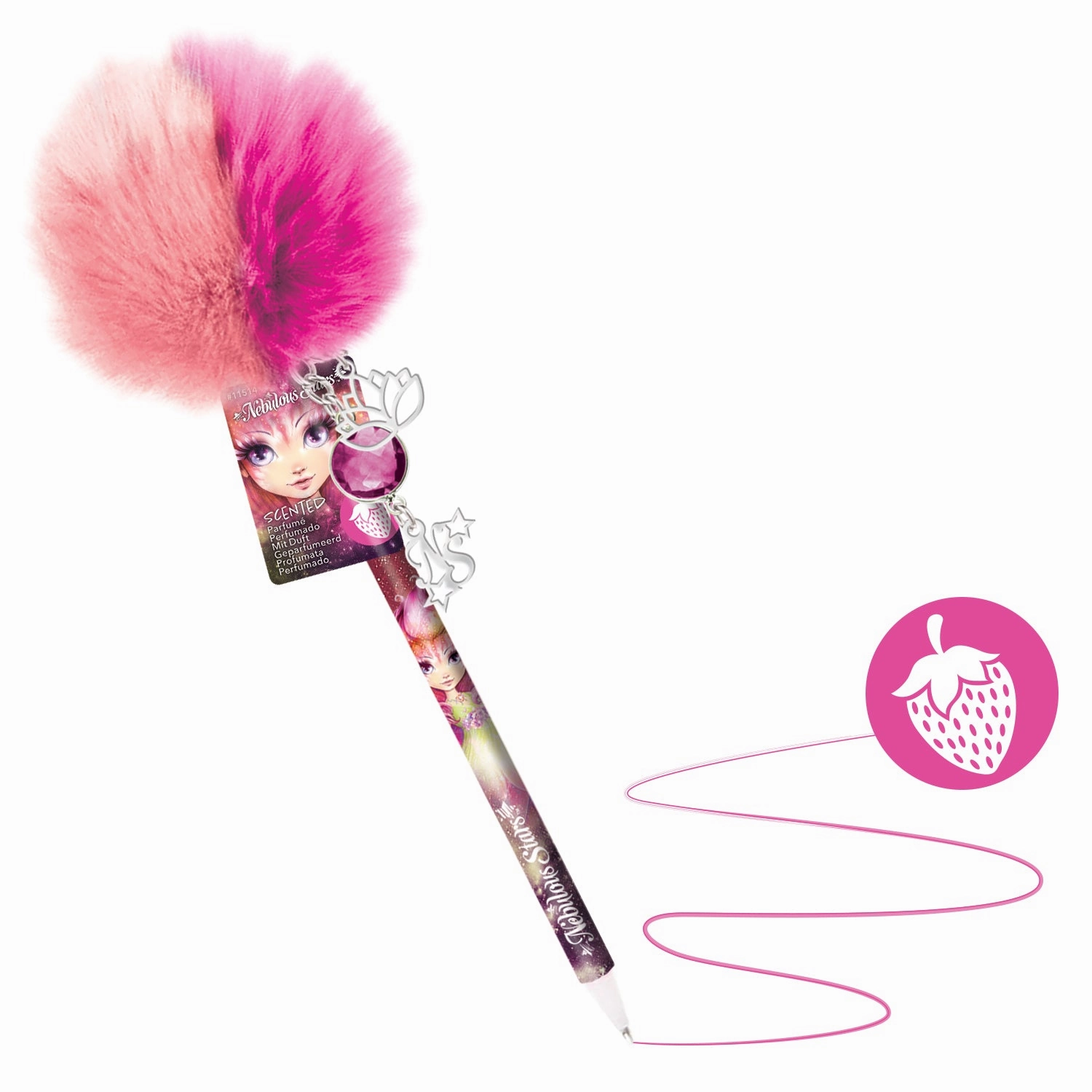 Nebulous Stars Pen Pom Pom Scented Pink Assortment