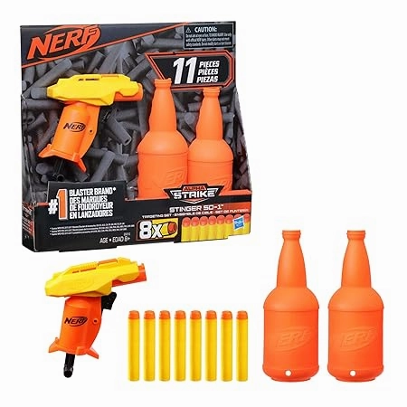 Nerf Alpha Strike Set Stinger Sd-1 Toy Blaster with Targeting Set For Ages 8 