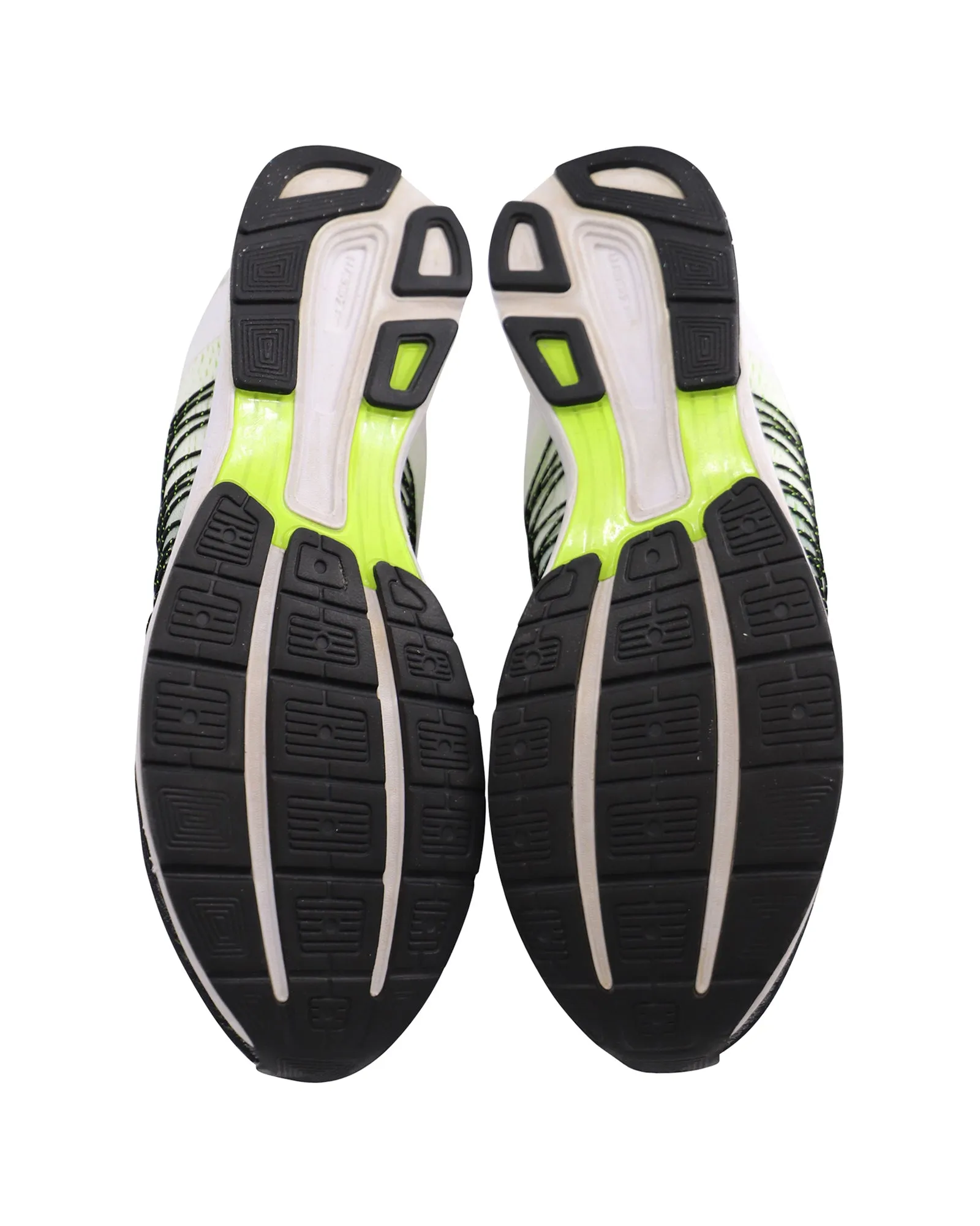 Nike Air Zoom Streak 5 in Black/Neon Polyester