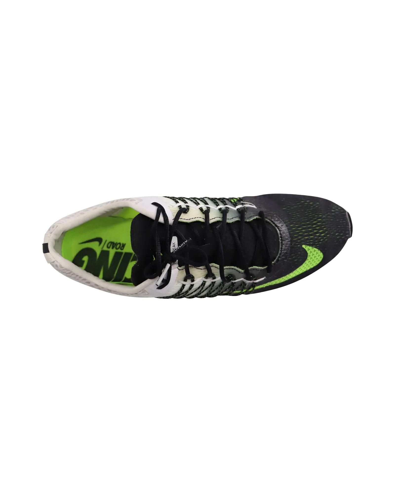 Nike Air Zoom Streak 5 in Black/Neon Polyester
