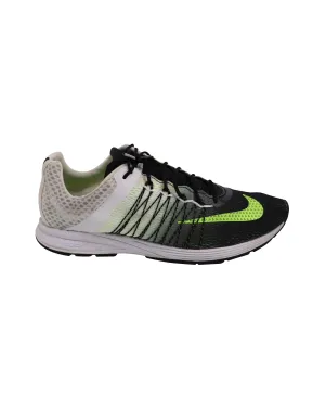 Nike Air Zoom Streak 5 in Black/Neon Polyester