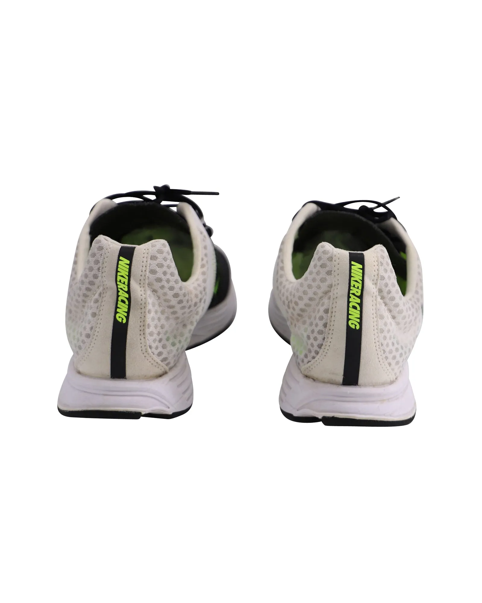 Nike Air Zoom Streak 5 in Black/Neon Polyester