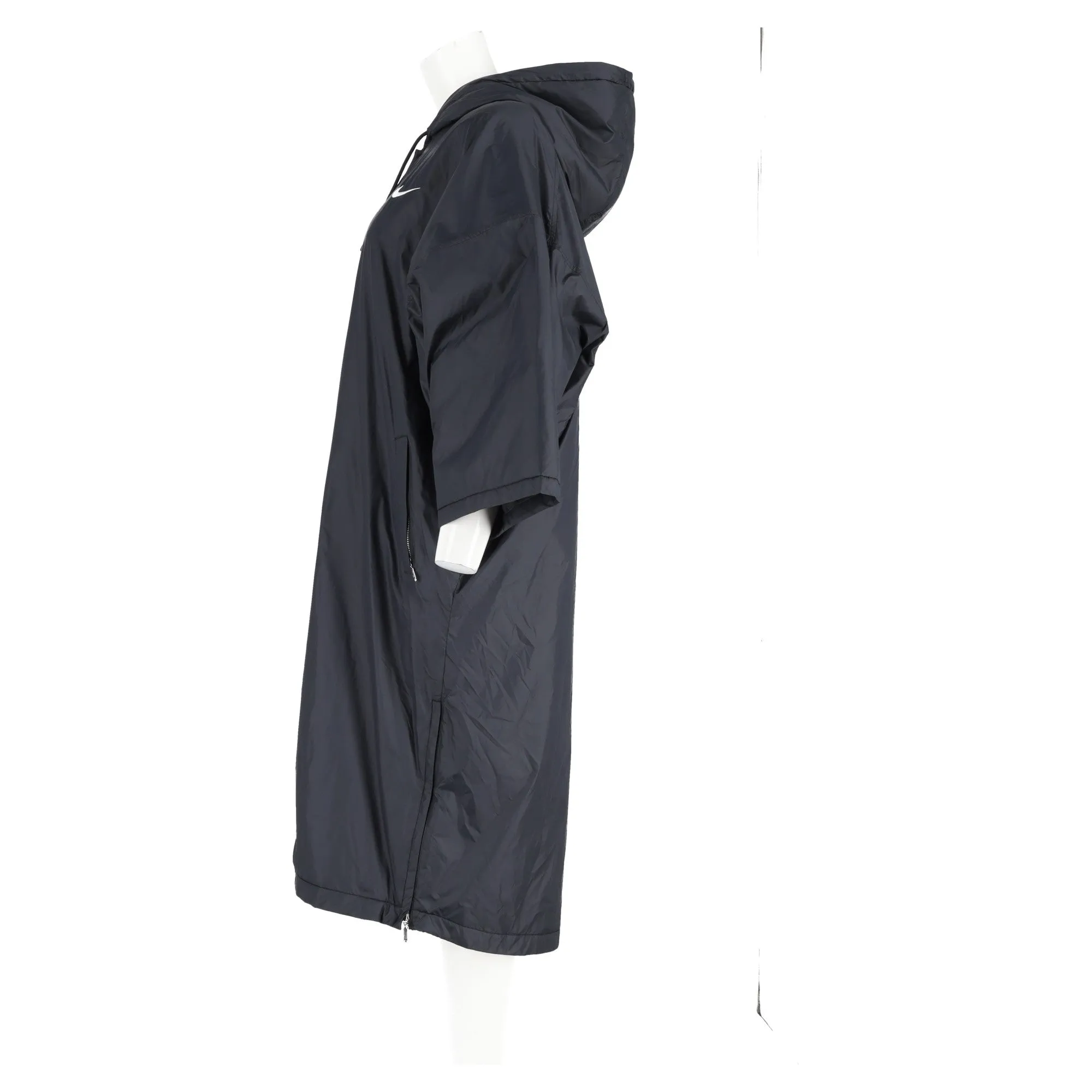 Nike x Fear of God Parka Coat in Black Nylon