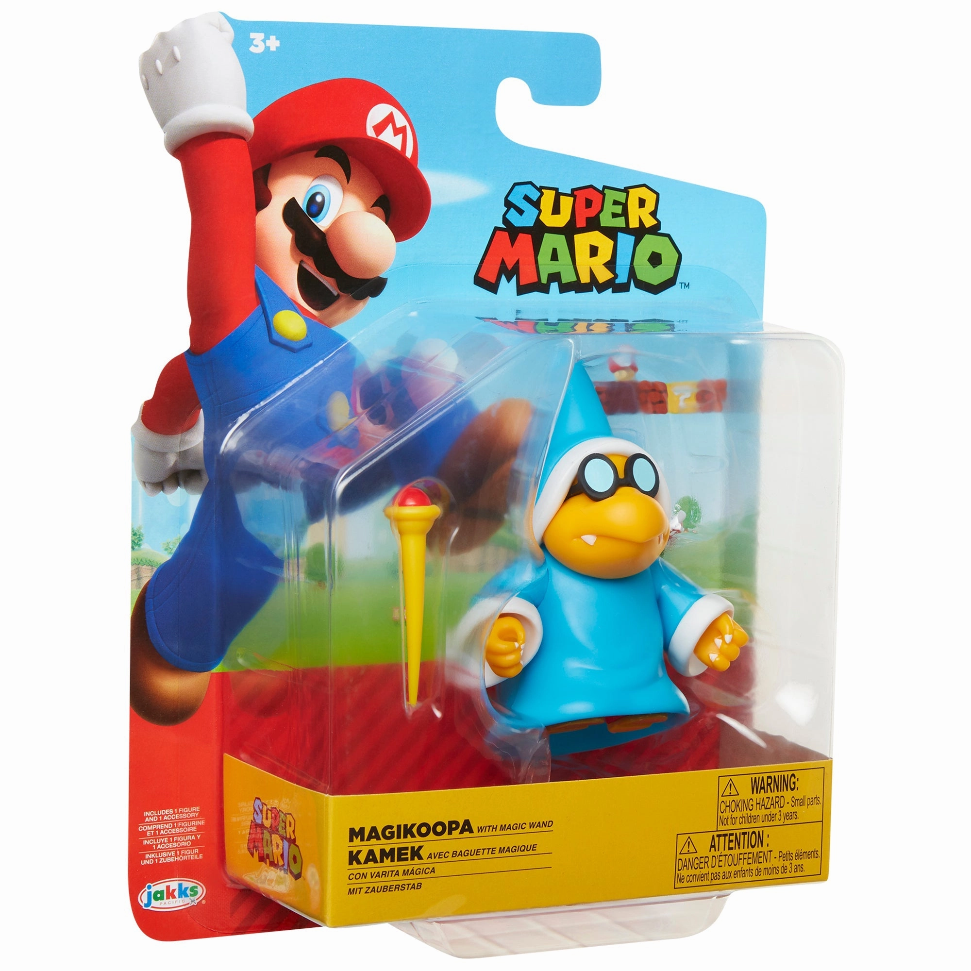 Nintendo Super Mario 12cm Figure Magikoopa With Magic Wand