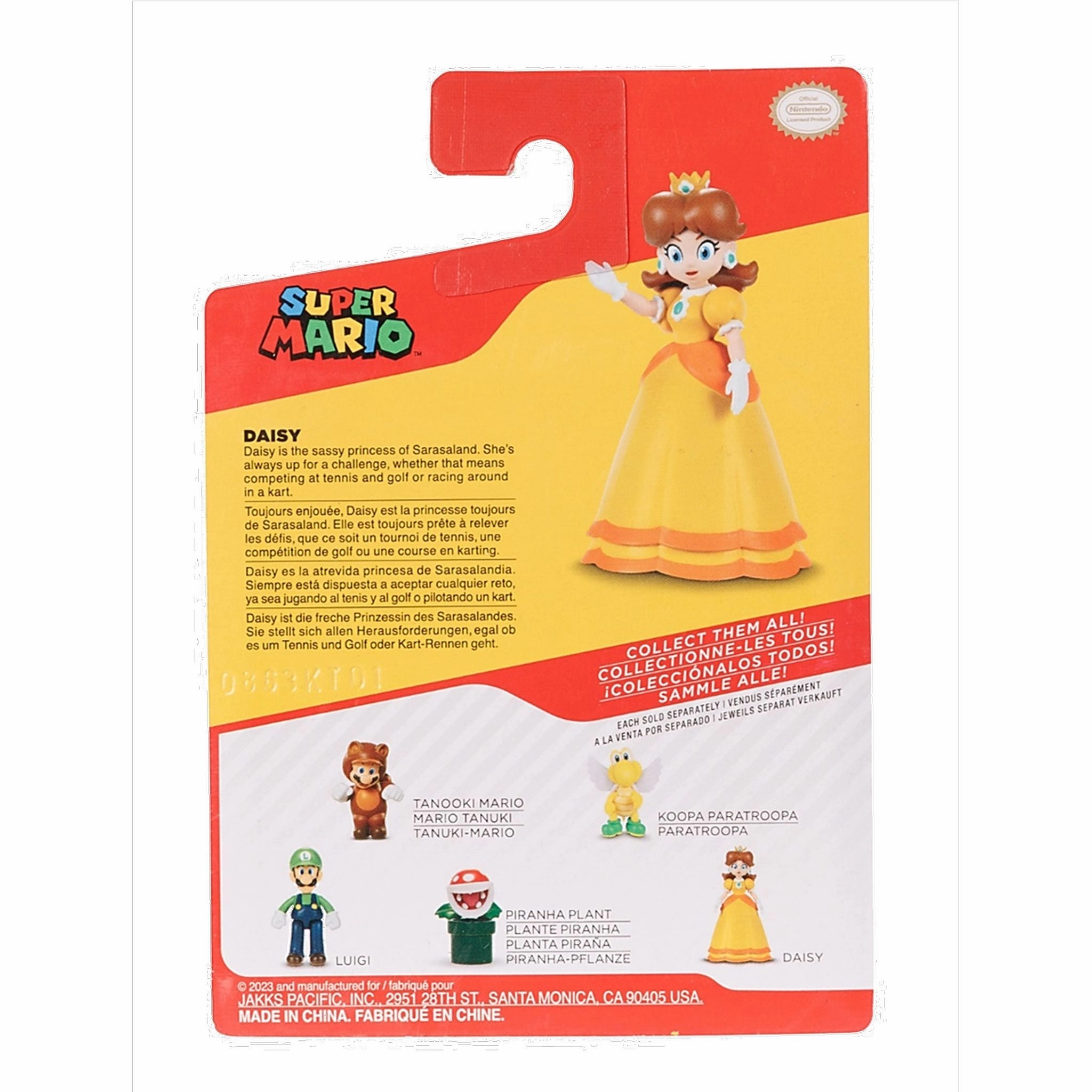 Nintendo Super Mario 2.5 Inch Limited Articulated Figure Wave 43 Daisy