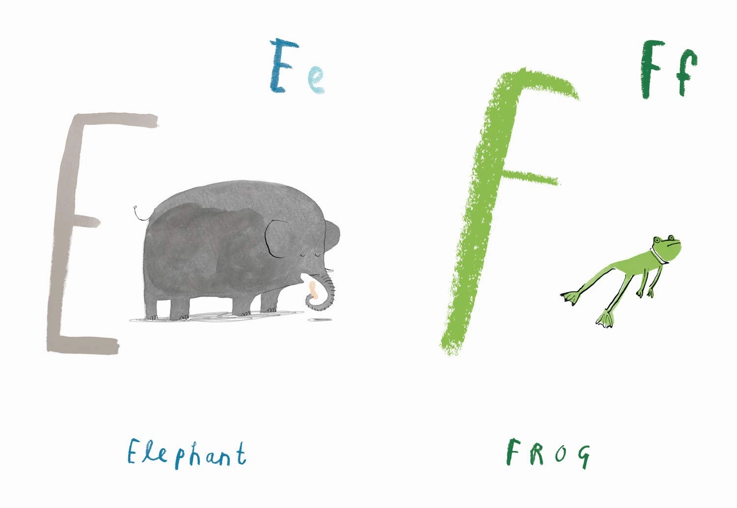 Oliver Jeffers A Little Alphabet Board Book for ages 3 