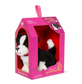 Our Generation 6 Inch Poseable Border Collie Pup