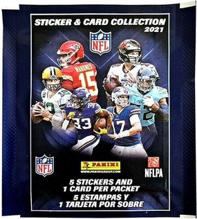 Panini NFL 2021/22 Sticker & Card Collection Packet