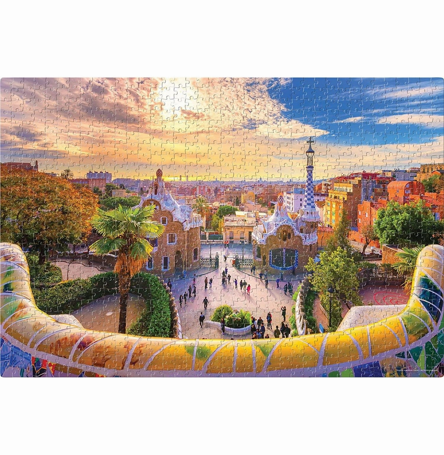 Park Guell, Barcelona, Spain