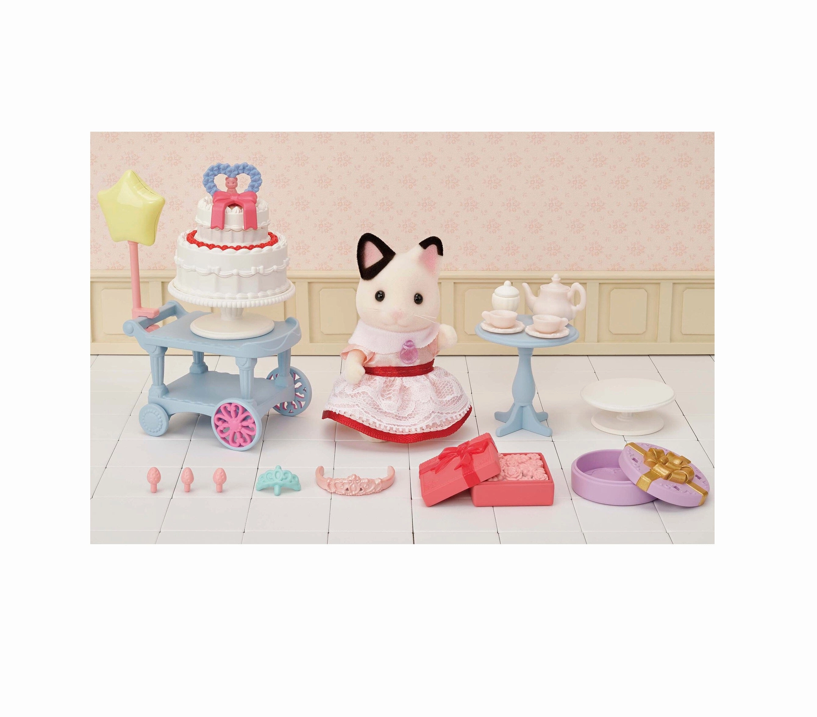 Party Time Playset - Tuxedo Cat Girl