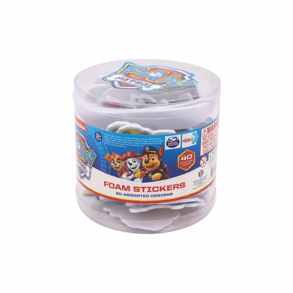 PAW Patrol Foam Stickers 40 Pack