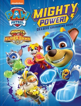 PAW Patrol Mighty Pups Super PAWs Mighty Power! Deluxe Colouring Book