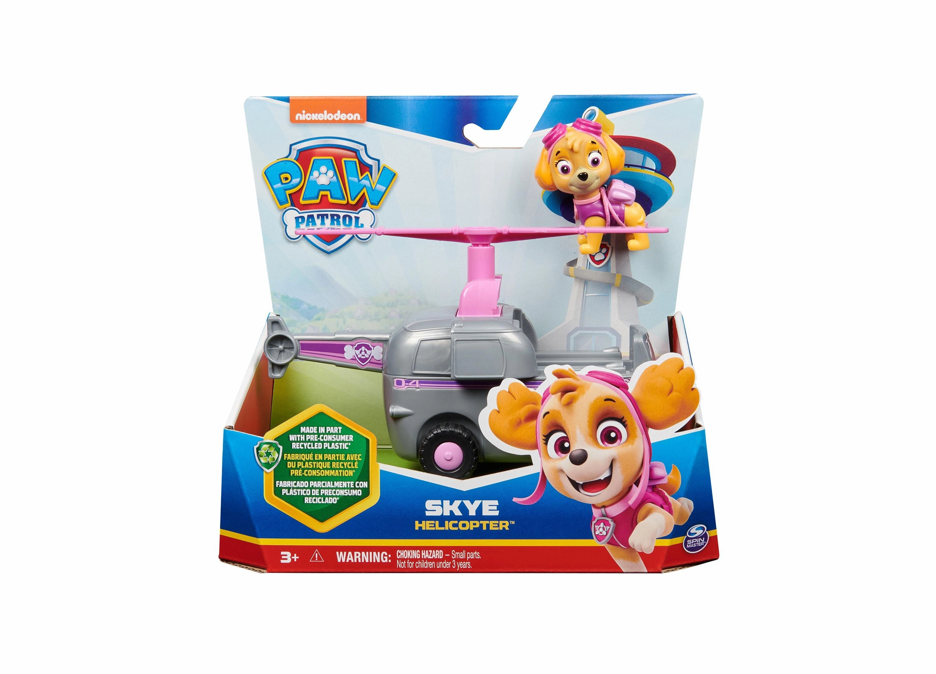 Paw Patrol Skye's Helicopter Toy Vehicle with Action Figure