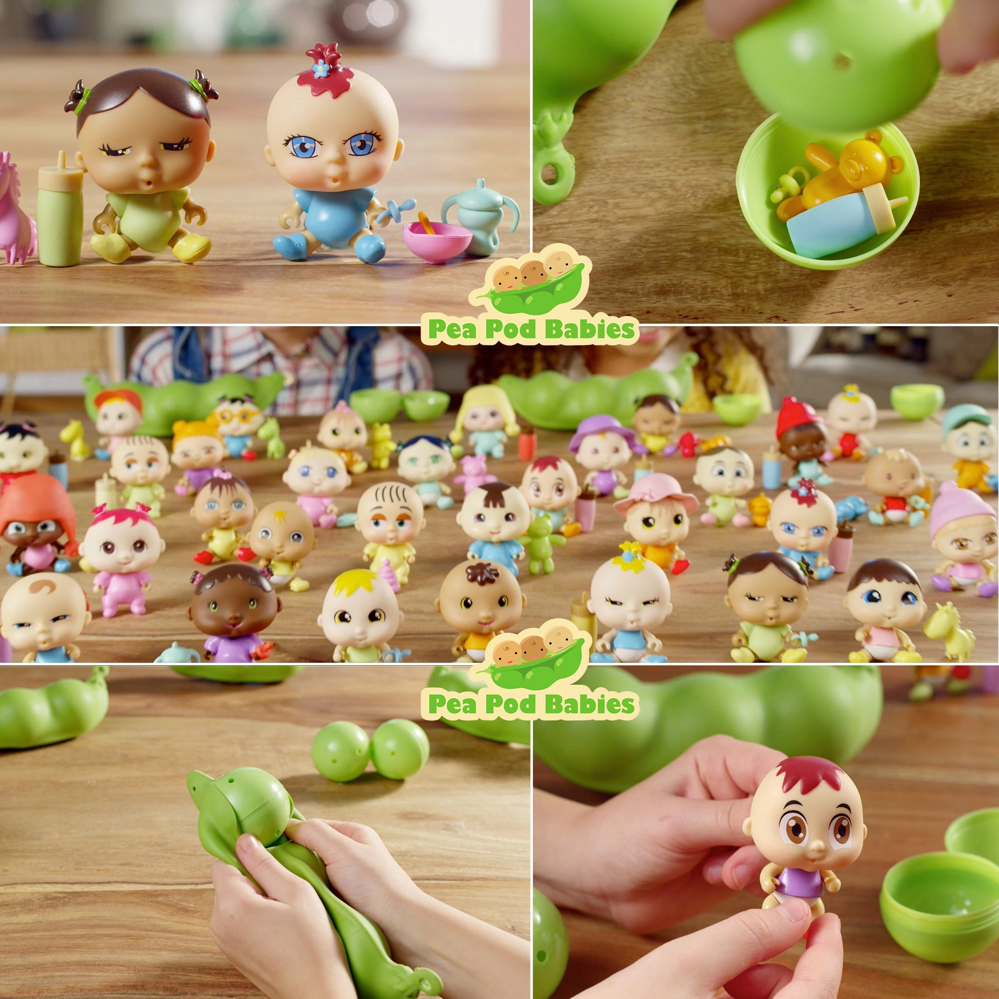 Pea Pod Babies Mystery Blind Pack - Mini Dolls & Accessories (Colors/Styles May Vary)