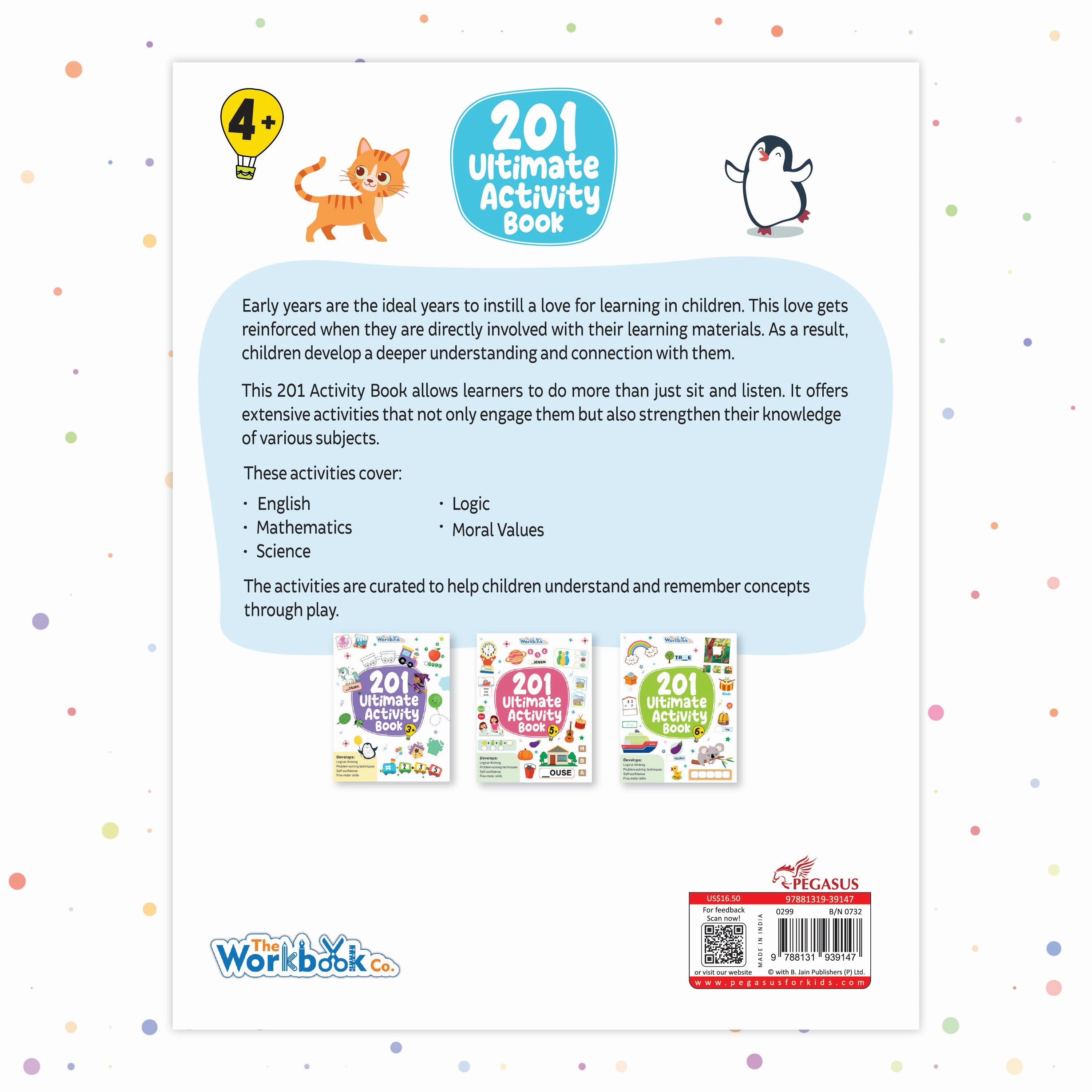 Pegasus 201 activity book 4  for Kids