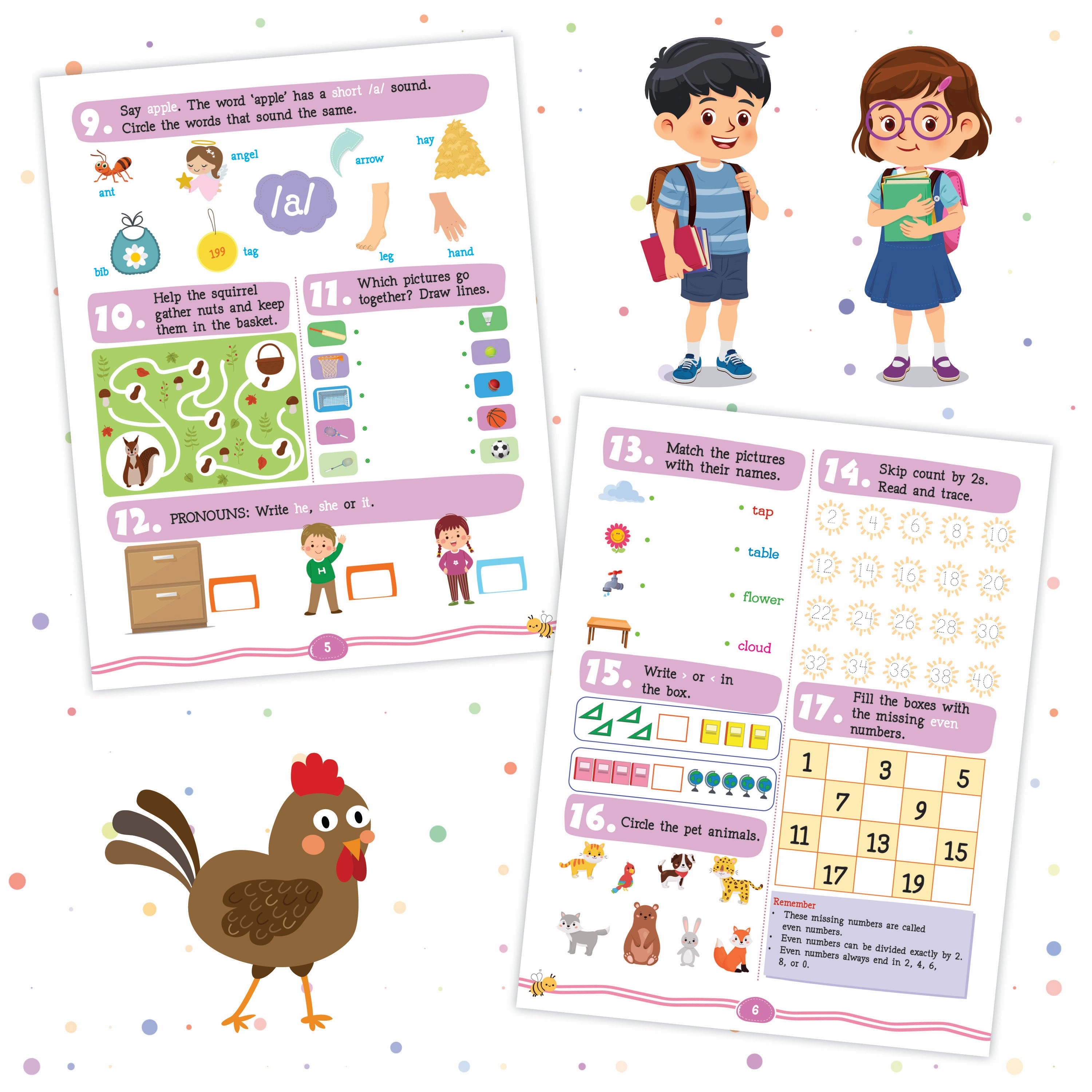 Pegasus 201 activity book 6  for Kids