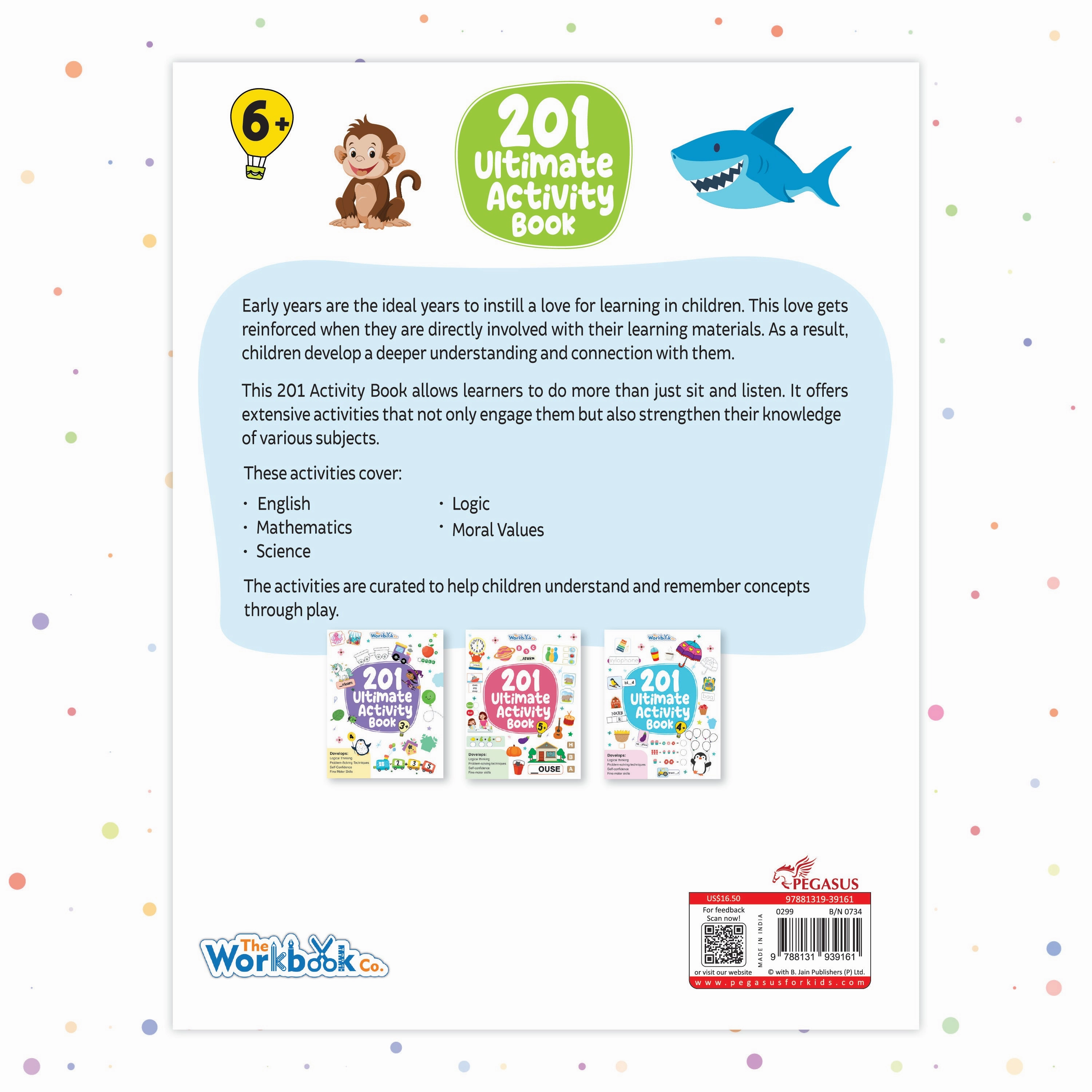 Pegasus 201 activity book 6  for Kids