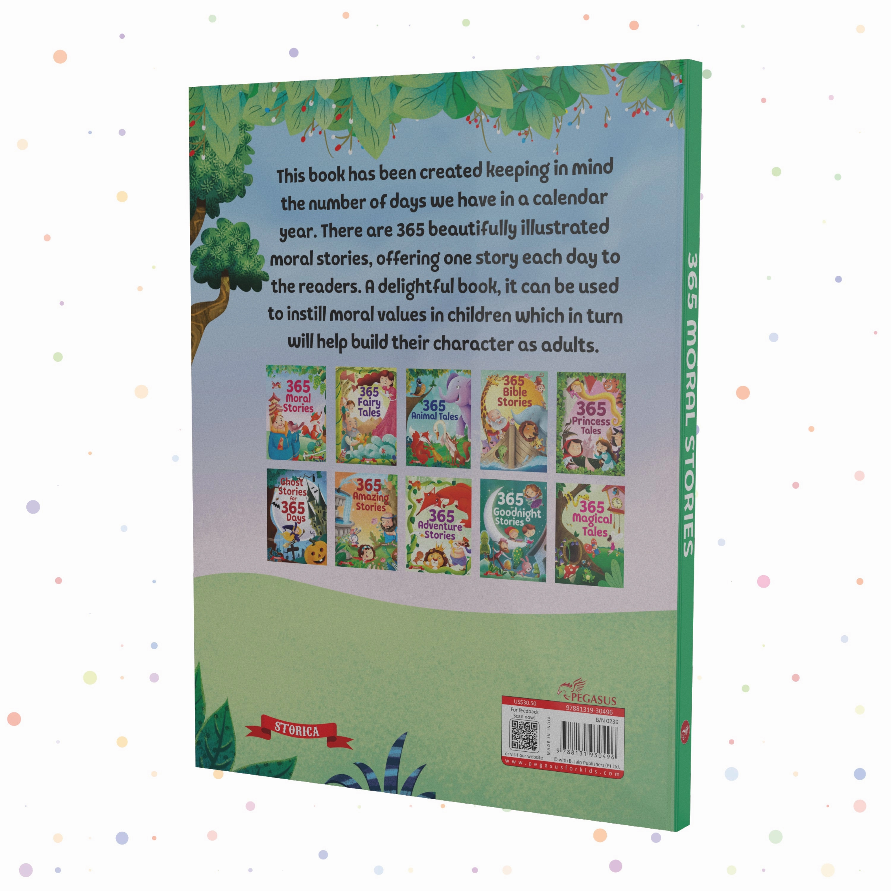 Pegasus 365 Moral Stories for Kids Ages 3 